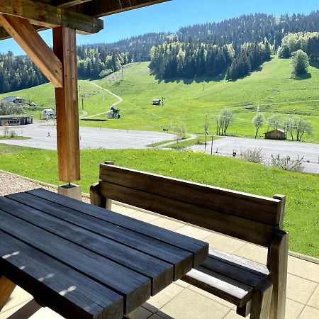 Gite Avec Terrasse Et Belle Vue - Chaletnelda Com Lamoura Dış mekan fotoğraf