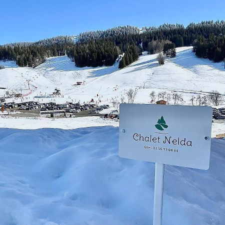 Gite Avec Terrasse Et Belle Vue - Chaletnelda Com Lamoura Dış mekan fotoğraf
