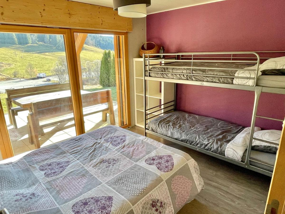Gite Avec Terrasse Et Belle Vue - Chaletnelda Com Lamoura Dış mekan fotoğraf