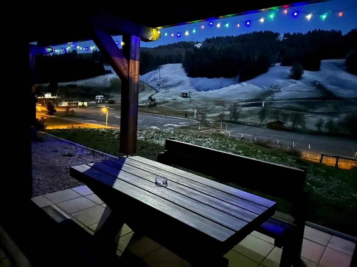 Gite Avec Terrasse Et Belle Vue - Chaletnelda Com Lamoura Dış mekan fotoğraf